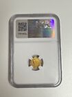 Ah360-369 Islamic Arabic Gold Coin Check Image Graded Ngc Ms 63 Rare