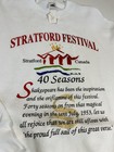Vintage Stratford Festival Sweatshirt Sz Xl Nwt Canada Theater Shakespeare 90s