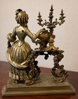 19th Century French Ormolu Gilt Bronze brass Woman Sculpture