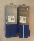 Nike Hyper Elite Cushioned Basketball Crew Socks Mens 12-16 Blue White Brand New