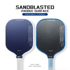 J3cr High Spin Durable Grit Pickleball Paddle 5th Gen Foam Core Cfc Carbon Fiber