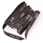 Authentic Hermes Brown Packaging Ribbon  58-70-inch Long For Gift Wrapping