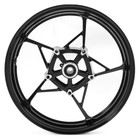 17 x3 5  Front Wheel Rim Gloss Black For 2017-2024 Kawasaki Ninja 650 Z 900 Z650