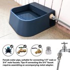Enjoying Automatic Dog Water Dispenser 59 Metal Water Pipe Auto Fill Dog Water