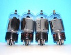 12dq6b 12gw6 Sylvania Radio Audio Amplifier Vintage Vacuum Tubes 4 Valves Tested