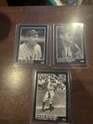 1992 The Sporting News Conlon Collection Baseball Cards - 3 Cards 