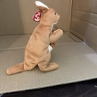 Ty Beanie Baby 1996 Pouch The Kangaroo New With Tags W    errors Rare Collectible