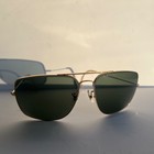 Vintage Bausch   Lomb Ray-ban Aviator Sunglasses Gold G-15 Lenses With Case