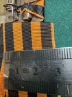 Russia Emp  Medals orders Suspension With Ribbon   Connection Ring Silver Plate