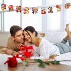 36pcs Vintage Valentines Day Wooden Hanging Ornaments  Retro Heart Valentines Da