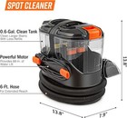 Armor All Sca702 901 7 Amp Portable Spot Cleaner For Car Cleaning  Carpet And Up