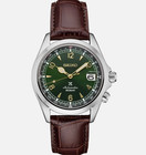 Seiko Prospex Spb121 Alpinist Green Dial W Leather Strap Automatic Watch
