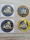 7 Piece Lot - New York State Police F o p  Decals - Free Shipping 