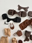 Vintage Marx Johnny West Jane 25  Parts Accessories Lot Saddle Pots Coffee Chaps