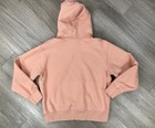 Adidas Originals Hoodie Women  Medium Clay Pink Trefoil Adicolor Fleece Pullover