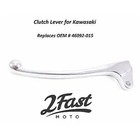 Left Clutch Lever For Kawasaki Klt250a  Kv100  Kh250  Kd125  Ke175 2fm-30-19812