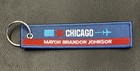 Chicago O   hare Chicago Midway Airports Keychain Mayor Brandon Johnson Ord Mdw