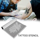 Temporary Tattoo Stencils Booklet Set With 30pcs Different Reusable Stencil D   