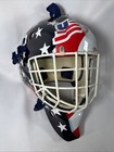 Itech Goalie Mask Usa Red White Blue Not Hecc Certified Great For Display