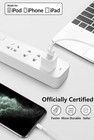 4pack Original Apple Mfi Certified Charger Lightning To Usb Charging Cable Cord