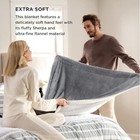 Bedsure Sherpa Fleece Throw Blanket For Couch - Thick And Warm Blanket For Winte