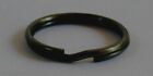 100 Shiny Gun Metal Black Split Key Rings 24mm  Approx 1  Diameter Findings Lot