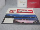 1958-1969 Ford Thunderbird  Dealer Ship Showroom Sales Brochure 7 Pieces  Tbird
