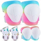 Knee Pads For Kids  Adjustable Toddler Knee Pads And Small Pink Blue Yellow