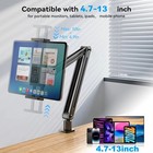 Long Arm Tablet Stand Phone Holder Lazy Bed Desk Mount For Iphone Ipad Tablet