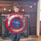 Captain America Shield - Metal Prop Replica - Screen Accurate - 1 1 Scale Shield