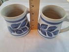 Set Of Two Vintage Ceramic Coffee Mugs