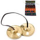  Tibetan Bells Tingsha Cymbals Meditation Chime Bells With Smooth Embossed