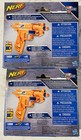 2x Nerf N-strike Sanpfire Blaster Toy Dart Gun With 2 Darts