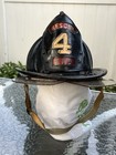 Vintage Cairns Brother Leather Fdny Clifton Nj Fire Firefighter Helmet Sfd 1973