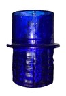 Mr  Peanut Cobalt Blue Glass Mug