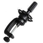 Training Manikin Head 19  Female Cosmetology Mannequin Black Hair Cutting Clamp