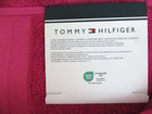 2x Tommy Hilfiger Modern American Raspberry Rose Cotton Soft Bath Towels 30x54