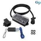 8 Ft Trailer Cord 7 Way Plug Inline Junction Box Wiring Harness Kit