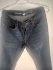Beverly Hills Polo Club Jeans Mens 32x32 Dark Wash Denim Slim Fit Classic Blue