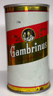 Gambrinus 12 Oz  Straight Steel Beer Can