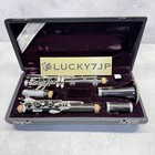 Yamaha Ycl-853ii Se Custom Bb Clarinet Grenadilla Wood Japan Sn12045 W case