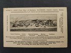 1905 Antique Henry S Zook Elverson Chester Co Pa Ad Card Carriage Sleigh Buggies