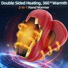 Hand Warmer With Heating   Usb Charging  2-in-1 Design For Hunting  Camping