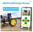 Lafvin Robot Starter Kit For Arduino Esp32 Camera Smart Car Full Version Coding