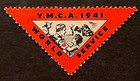 Travelstamps  1941 Us Cinderella Poster Stamp - Y m c a  World Service - No Gum