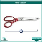 Tailor Scissors 8    Sewing Dressmaking Upholstery Fabric Cutting Taylor Shear