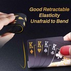 Playing Cards Waterproof Deck Of Cards  Black Diamond Plastic Poker Set For A   