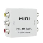 Bi-directional 2-way Ntsc To Pal pal To Ntsc Video Tv System Converter Adapter