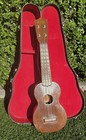 Antique C f  Martin   Co  Soprano Ukulele Mahogany Nazareth Pa Prewar 1930s