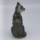 Vintage Japan Cat Kitty Porcelain Gray 3 5 